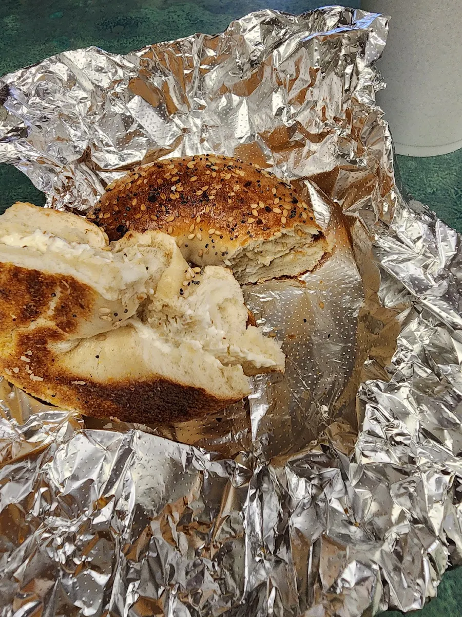 Bagel Toasted with Cream Cheese