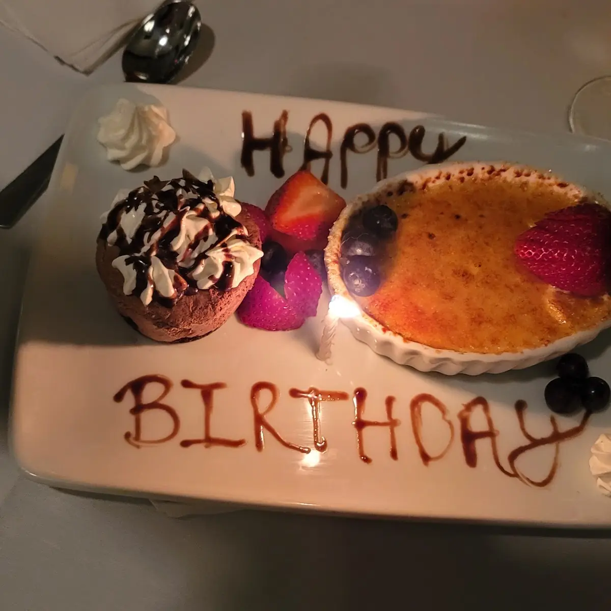 Creme Brulee and Cocolate Cheesecake