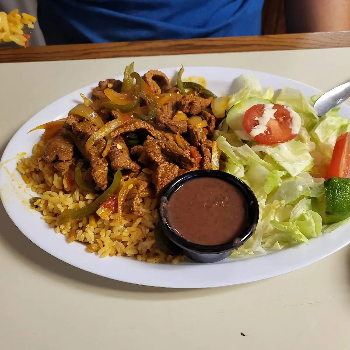 Bistec a La Mexicana