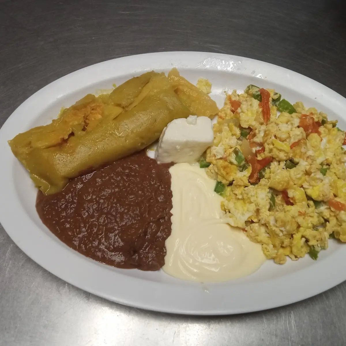 Huevos Con Chorizo Eggs with Chorizo