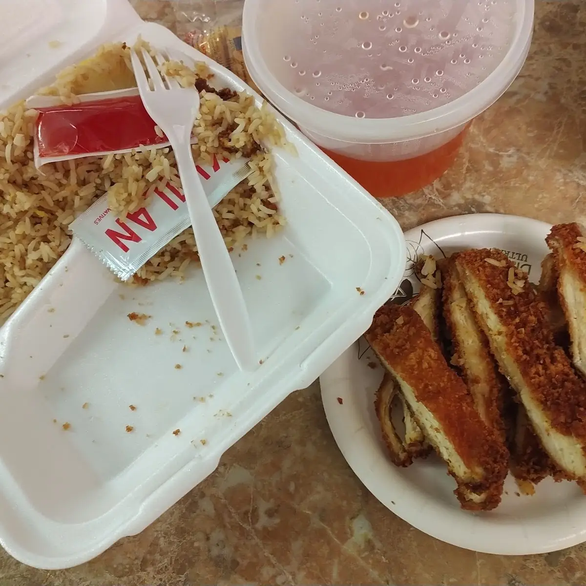 Lemon Chicken Lunch