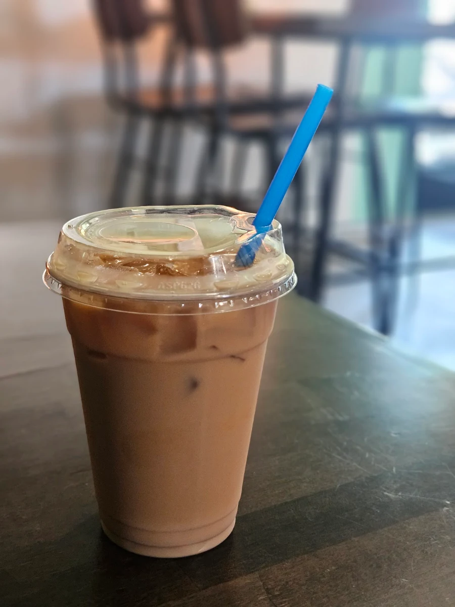 Iced Americano with Cream