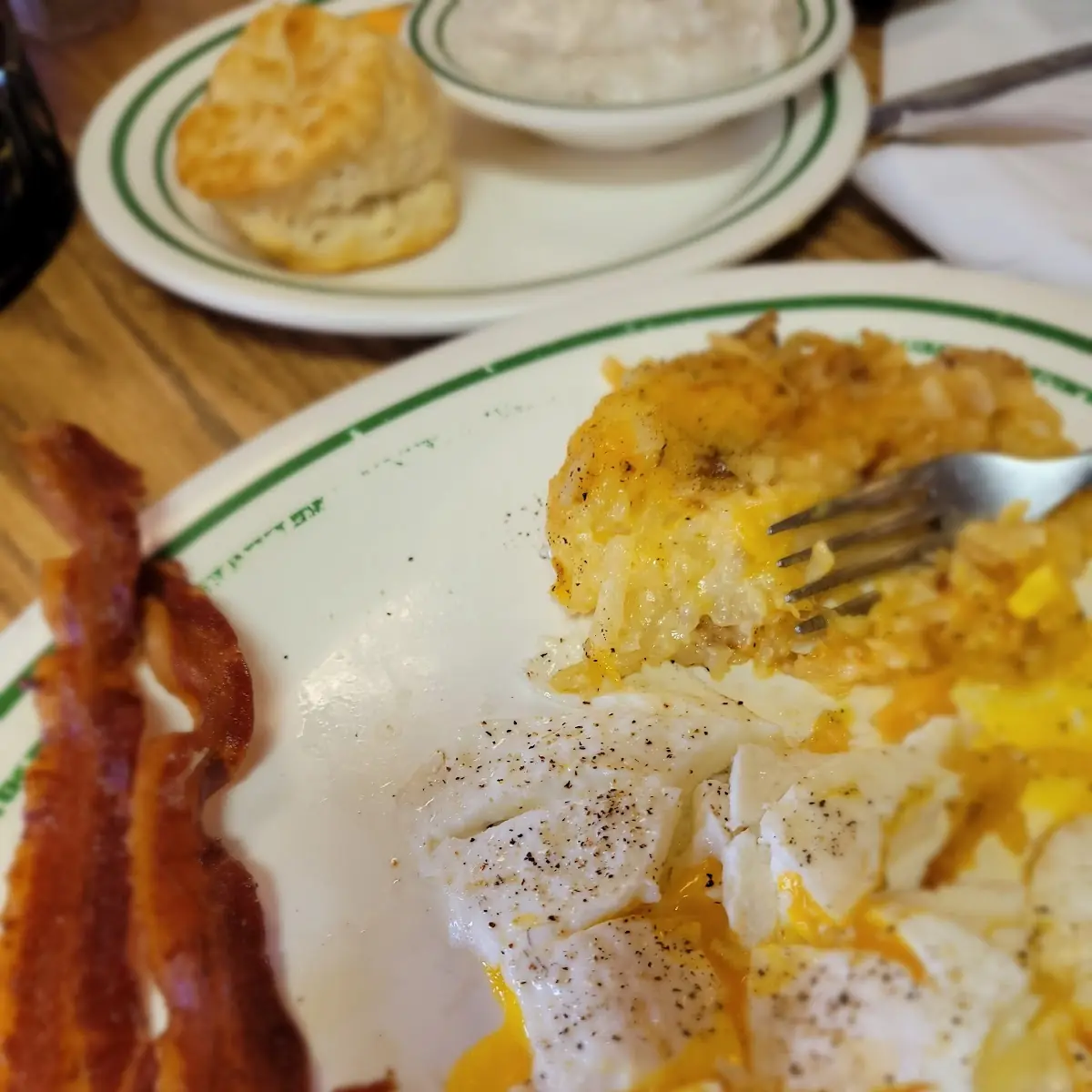 Bacon Eggs and Hashbrown Casserole