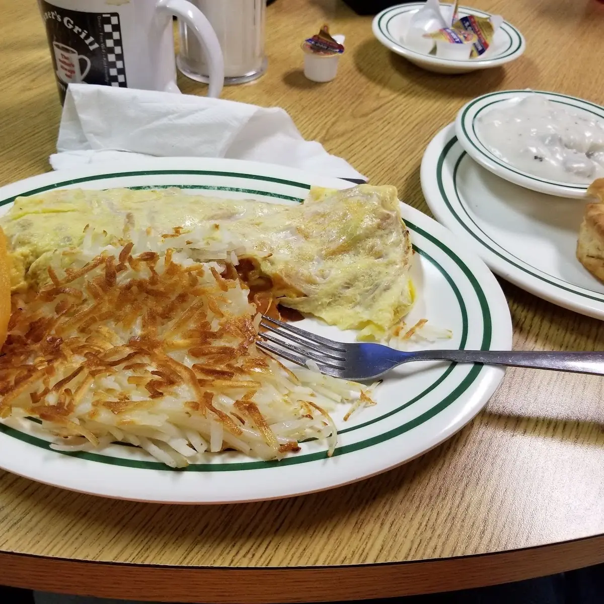 Chicken Fried Steak with 2 Eggs