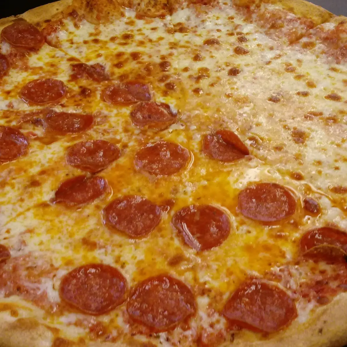 Cheese Pizza with Pepperoni