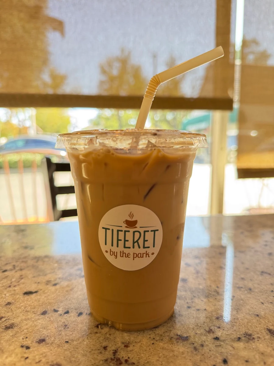 Iced Latte in Plastic Cup