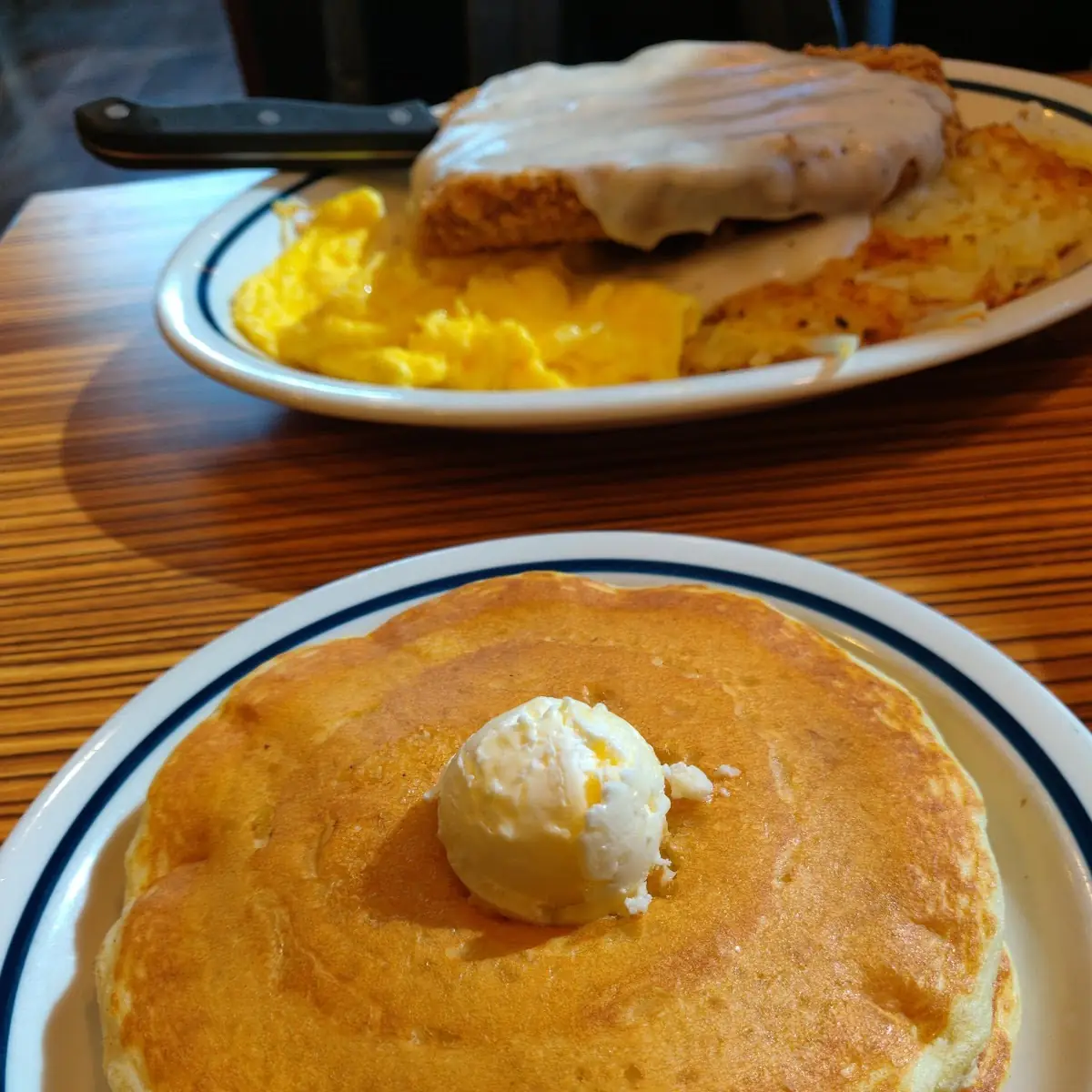 Pumpkin Spice Pancake Combo