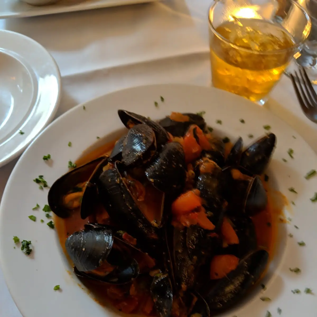 Mussels with Tomato Sauce