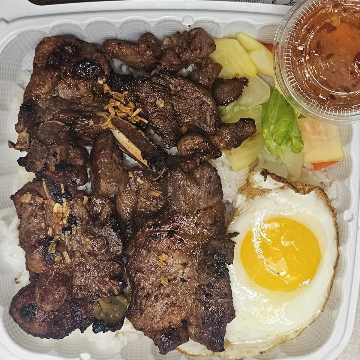 Com Suon Nuong Vietnamese Grilled Pork Chops with Rice