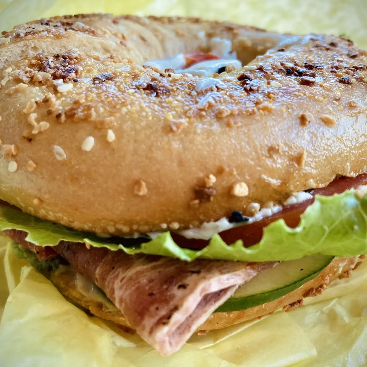 Veggie Sandwich with Bakon