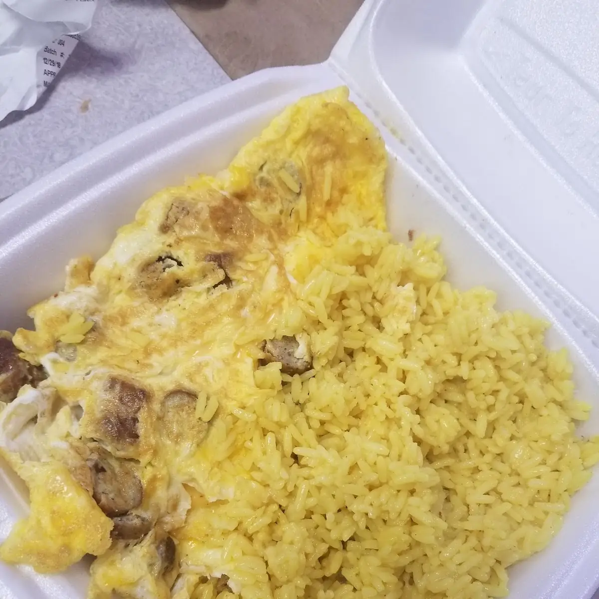 Turkey Sausage Omelette