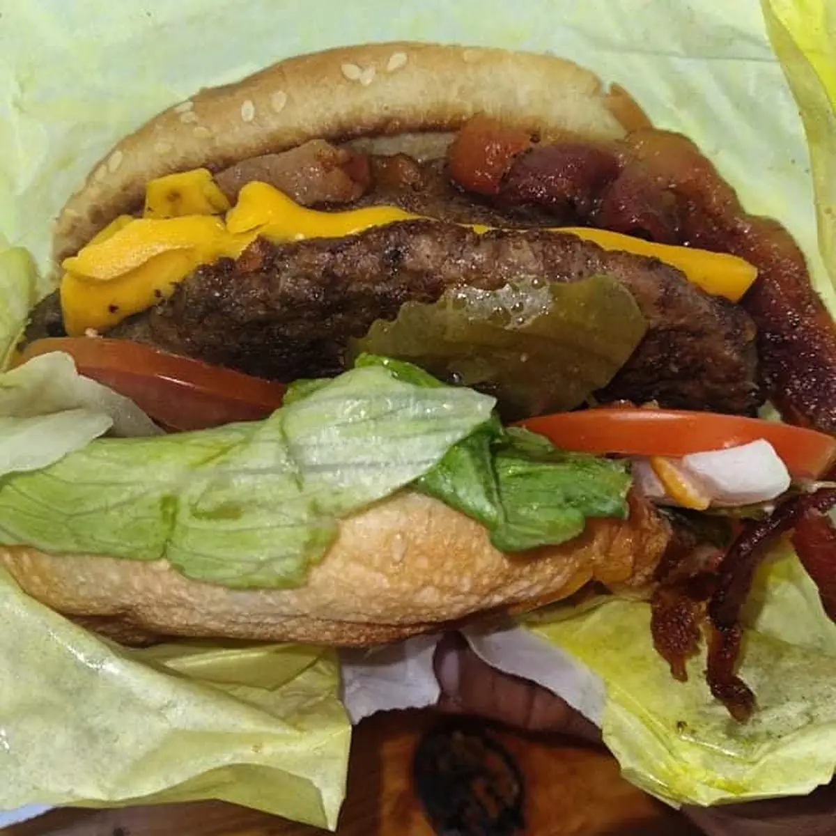 Double Bacon Cheeseburger