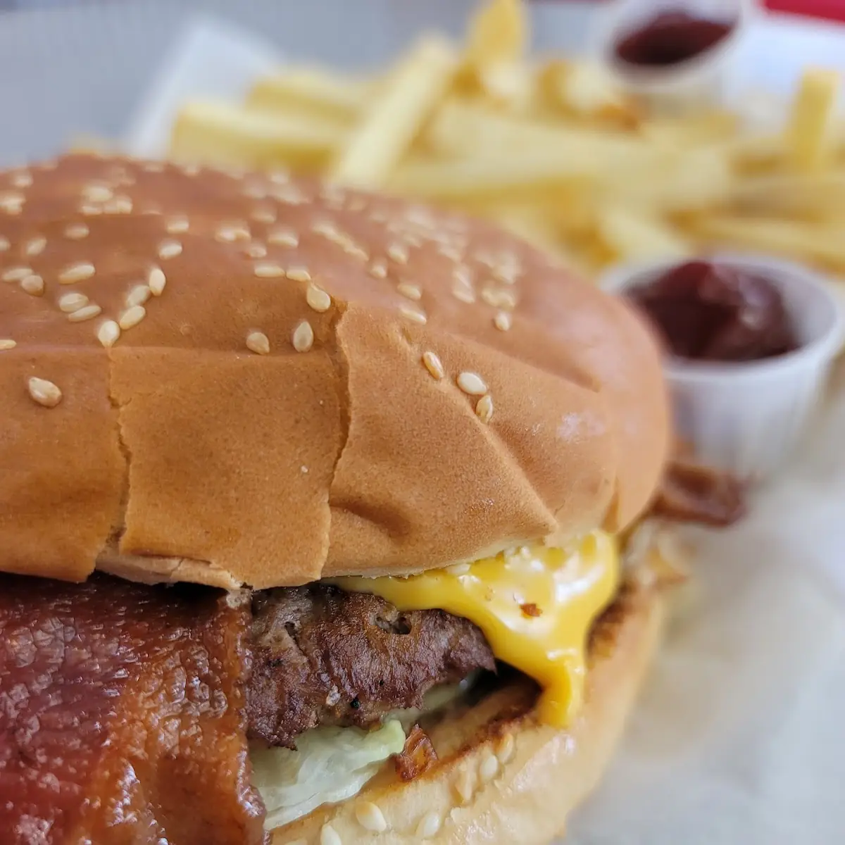 Monster Bacon Burger