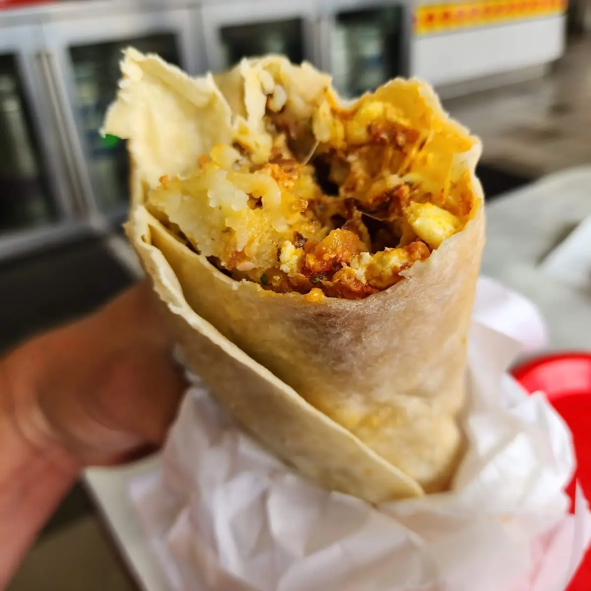 World Famous Breakfast Burrito