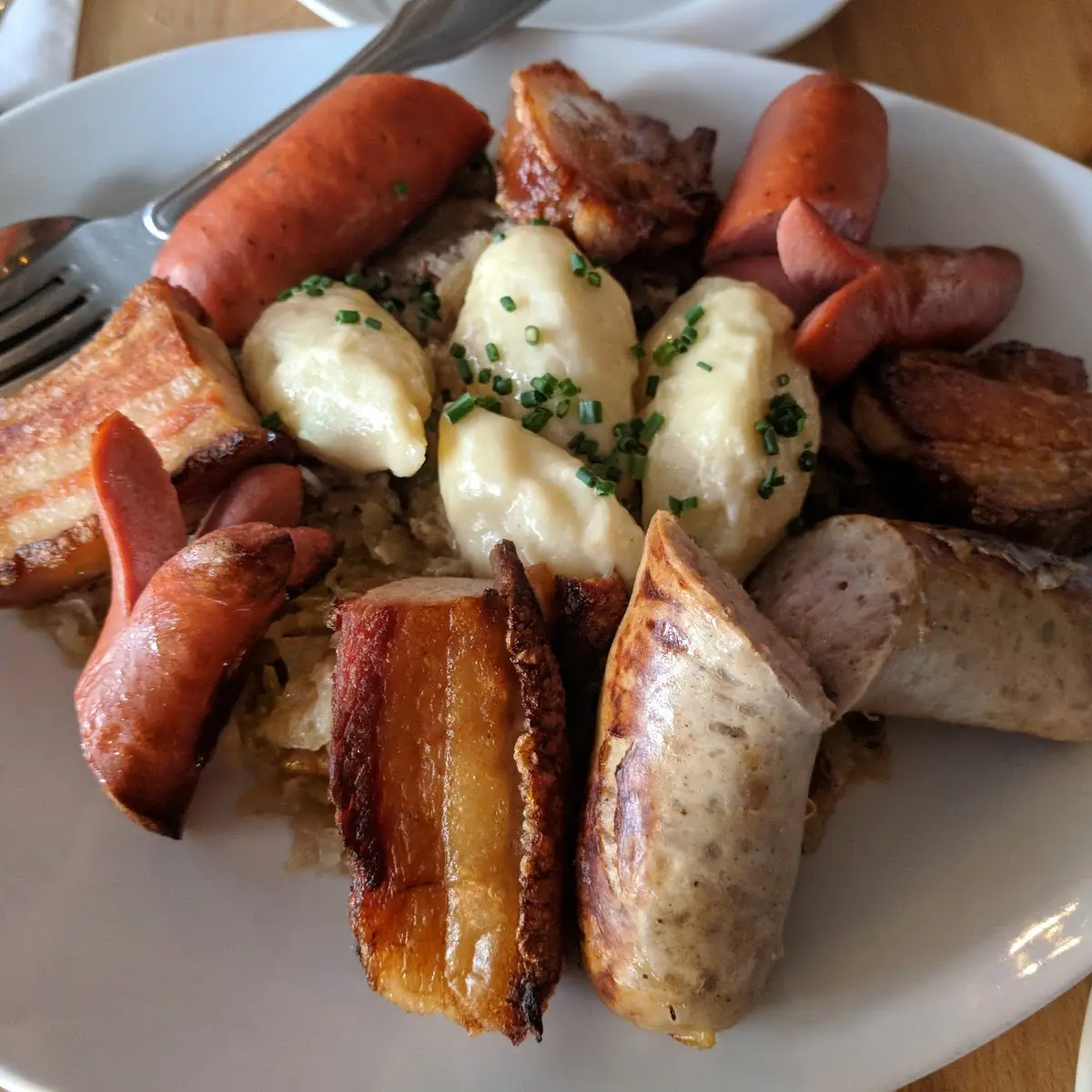 Sausage Sampler Platter