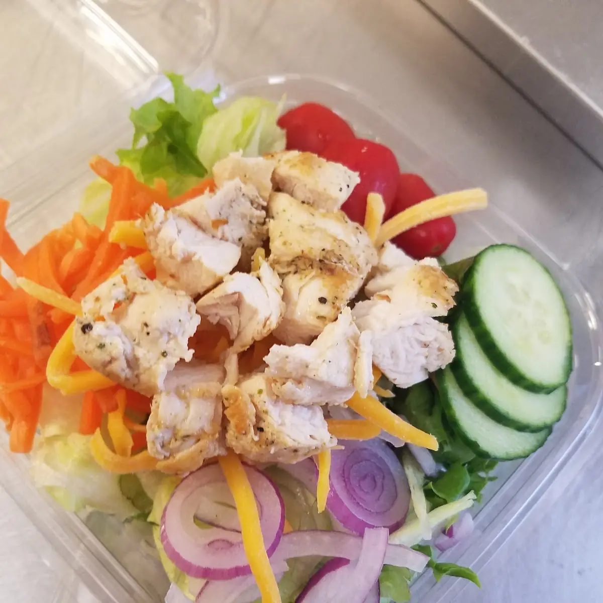 Grilled Half Chicken Salad