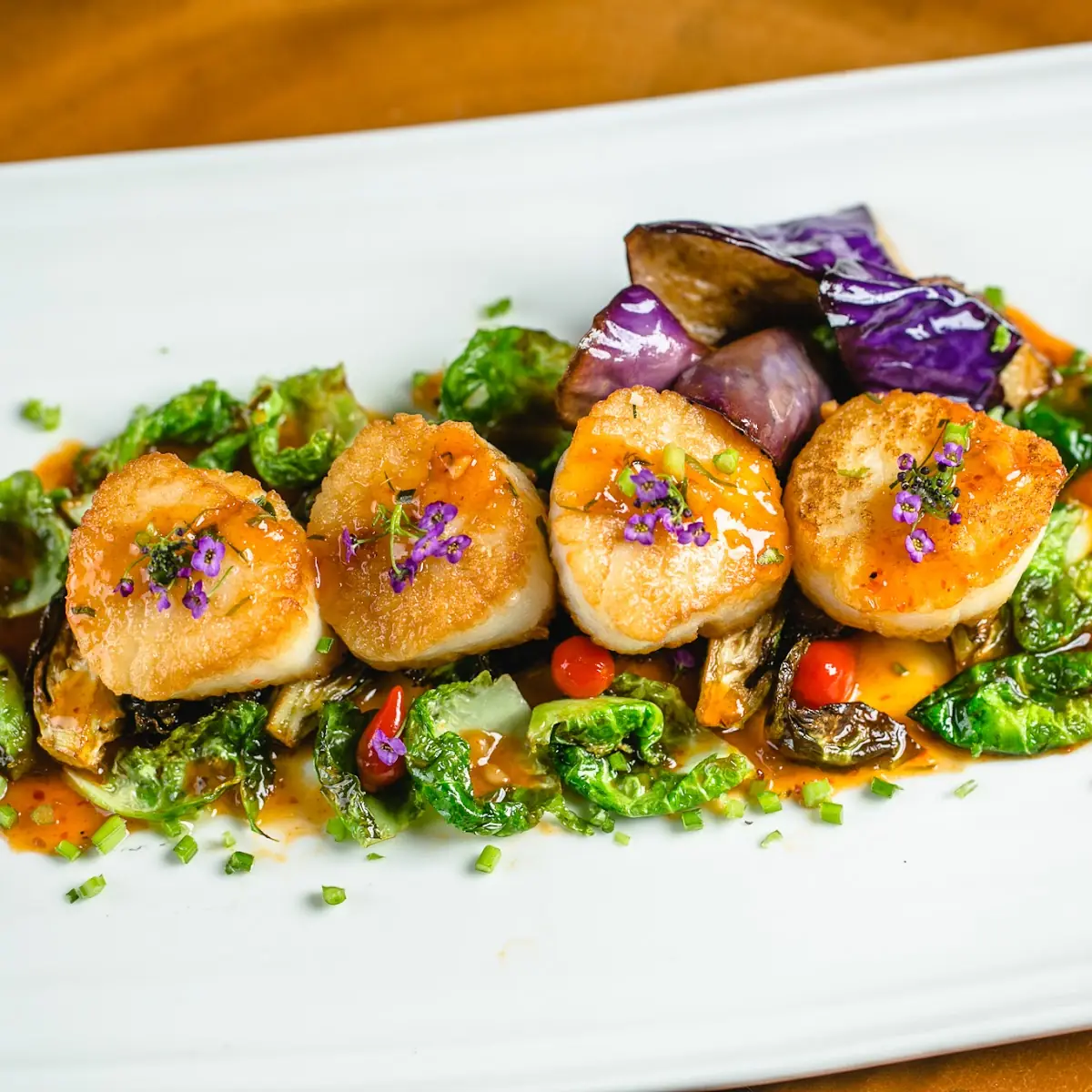 Pan-Seared Sea Scallops