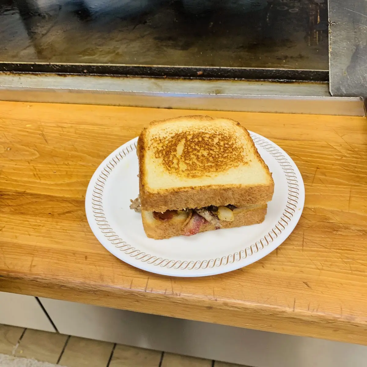 Texas Bacon Egg and Cheese