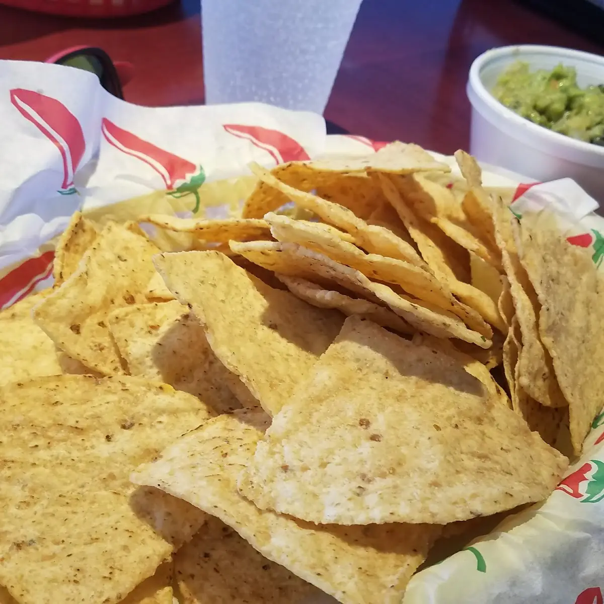 Guacamole and Queso Dip with Chips