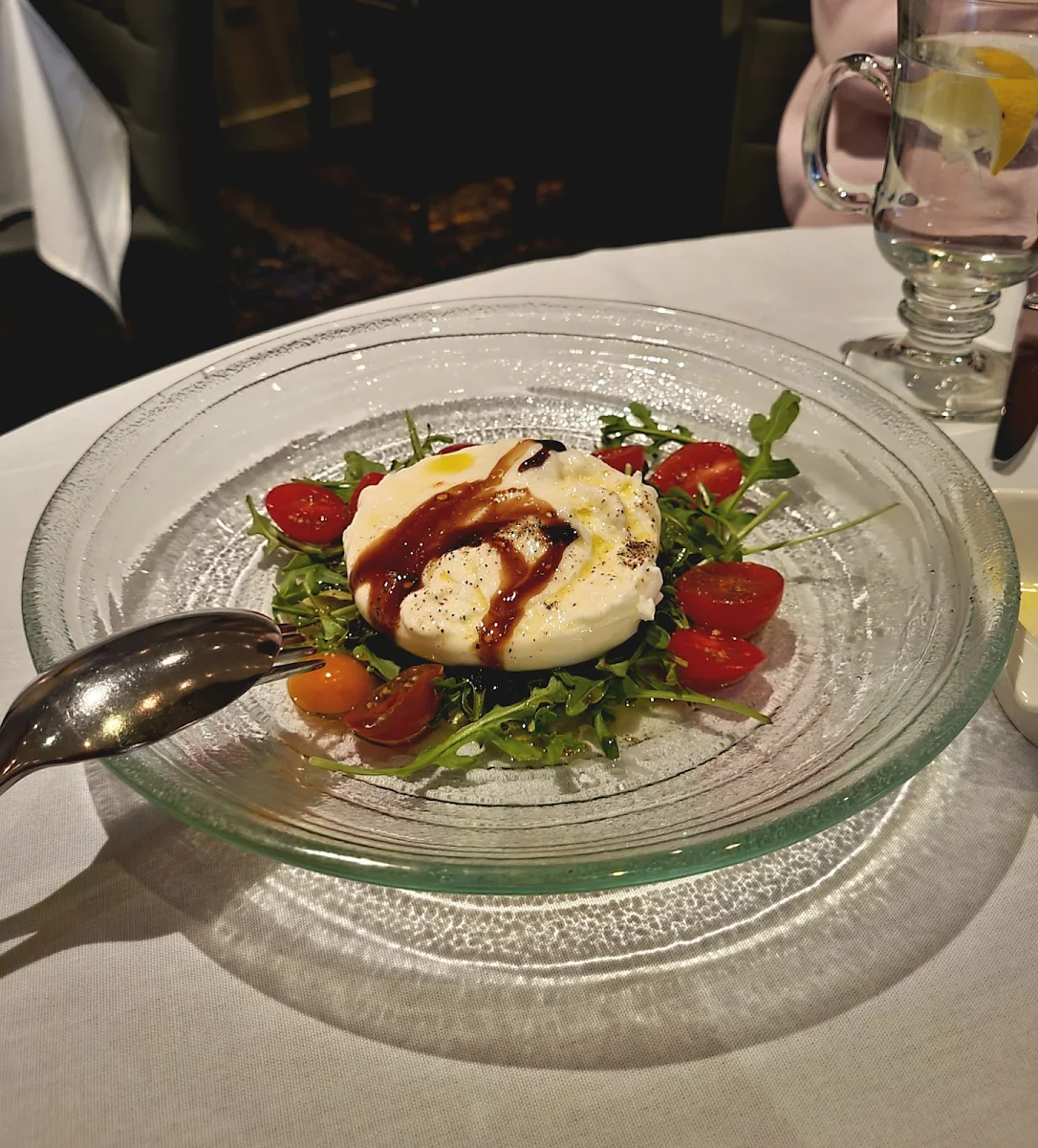 Burrata and Arugula Salad