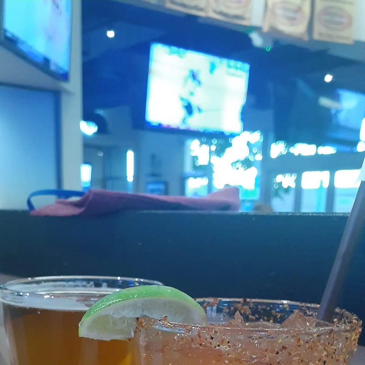 Beer and Bloody Maria