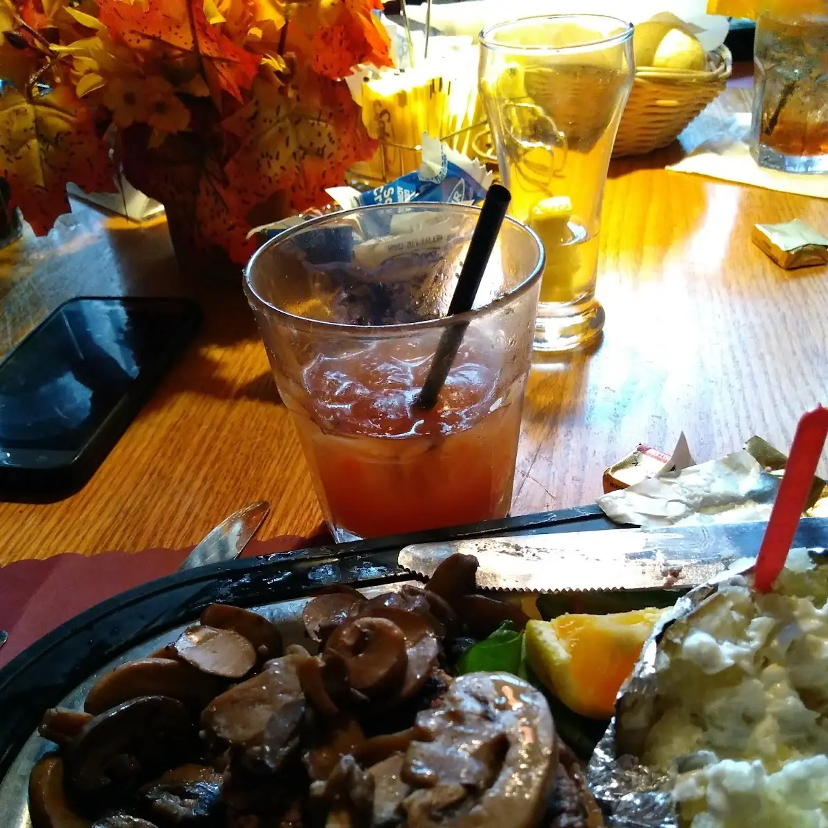 Ribeye Steak w Mrooms