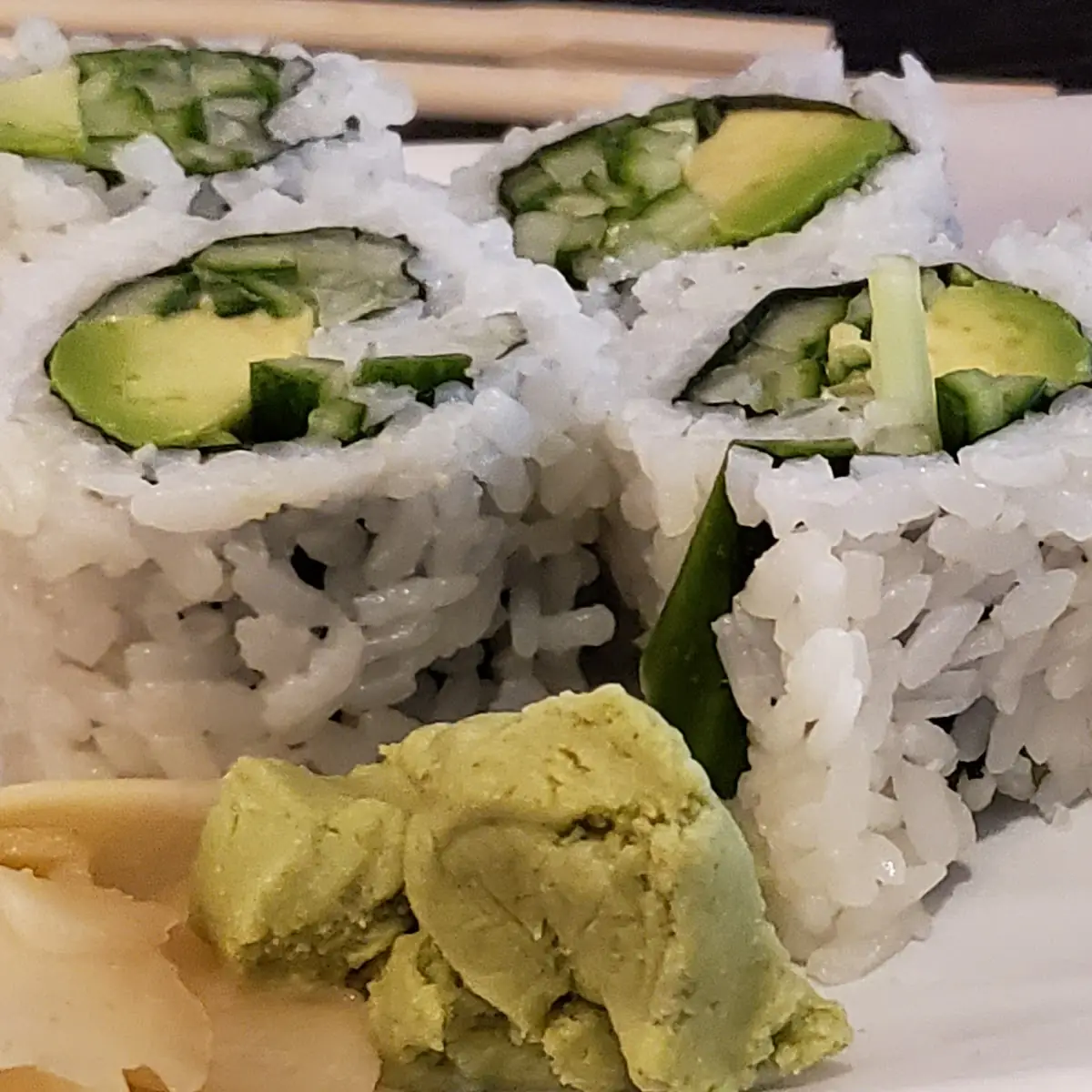 Avocado and Cucumber Roll