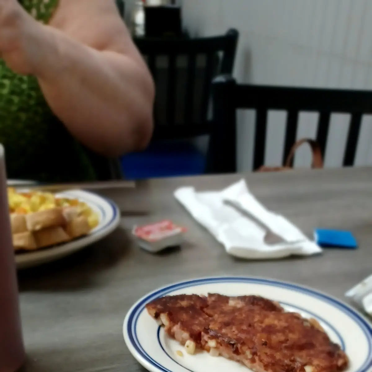 French Toast with Fruit Topping