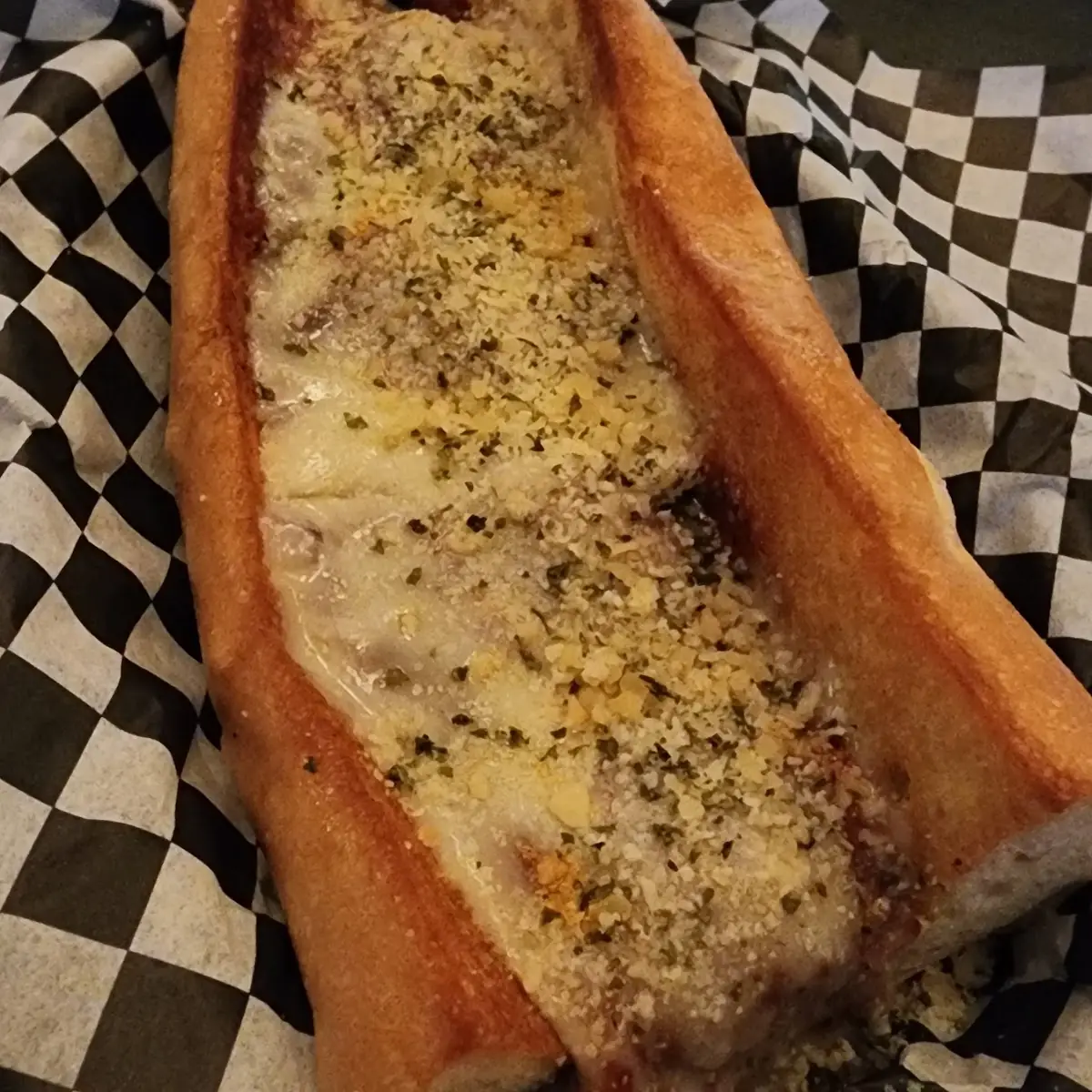 Meatball Parmigiana Sandwich