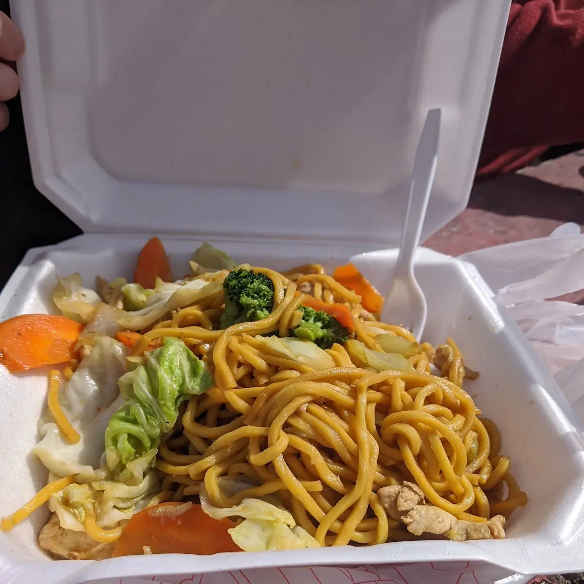 Chicken Curry Pad Thai