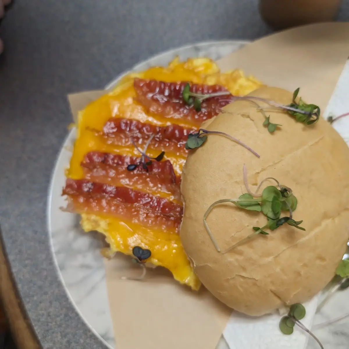 Bacon Breakfast Sandwich
