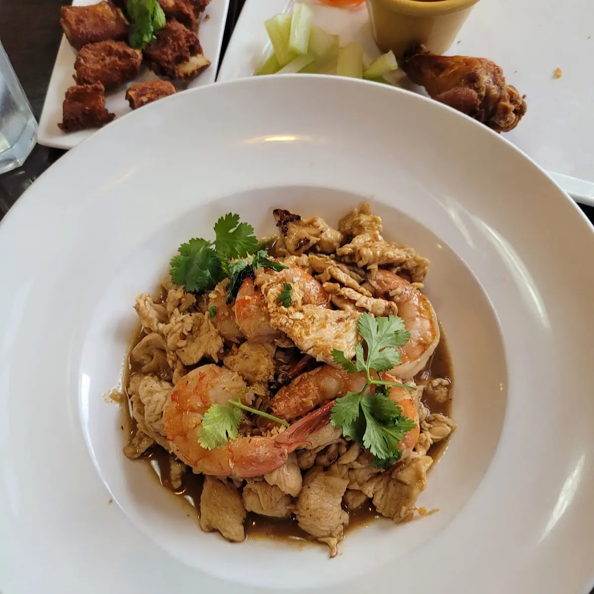 GA Tiam Ginger Chicken and Shrimp