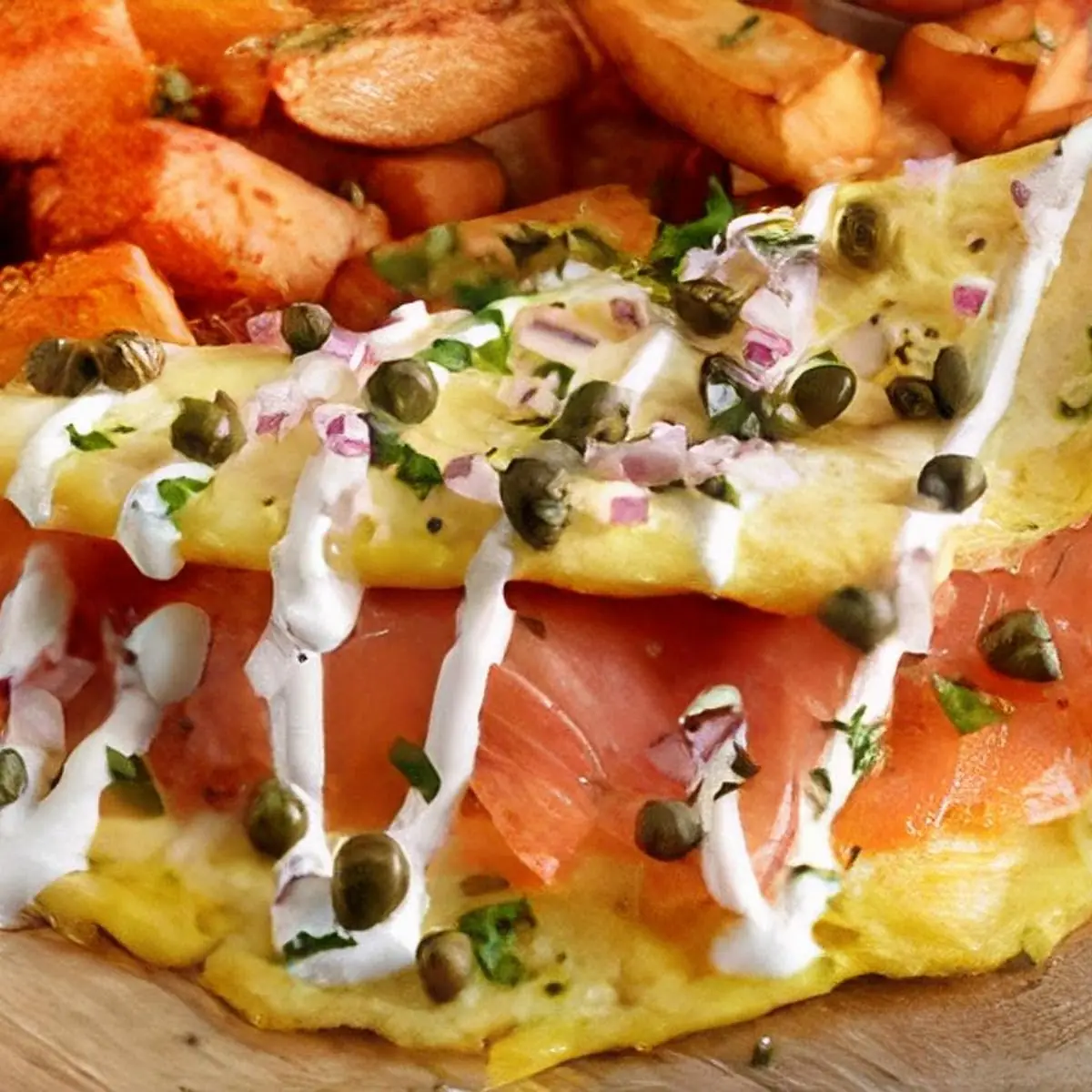 Smoked Salmon Omelet