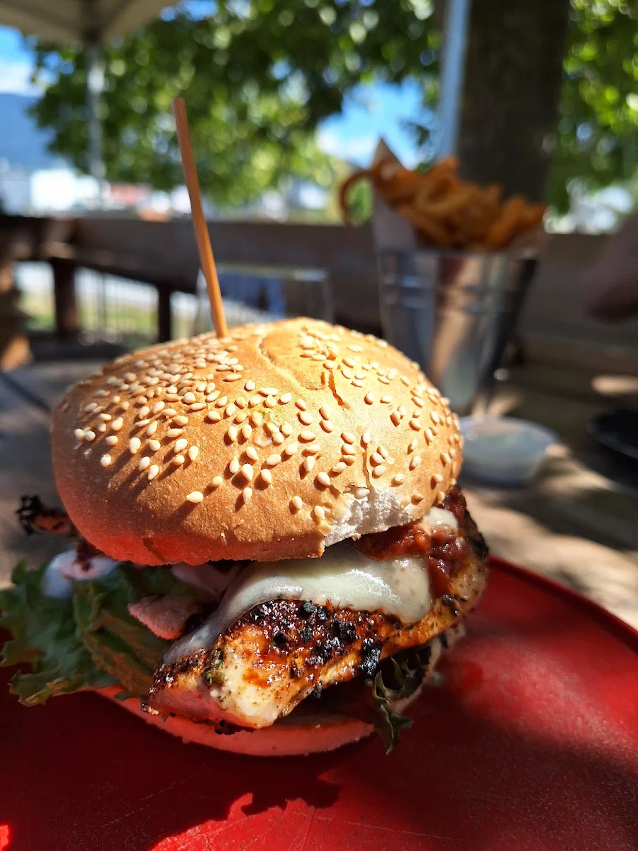 Cajun Chicken Burger