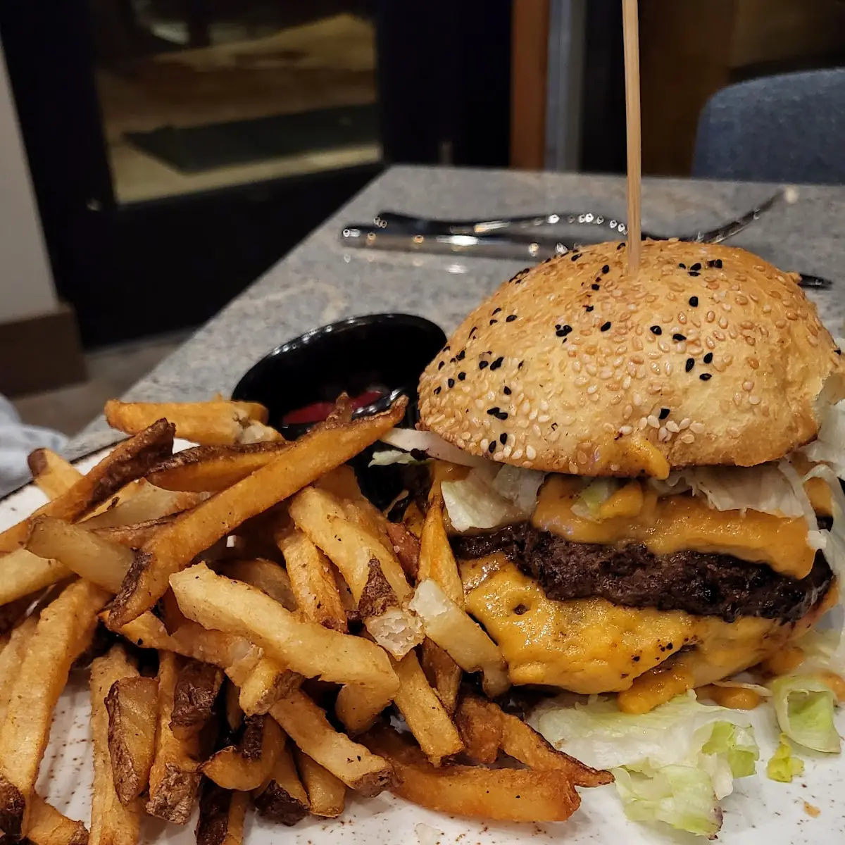 Dry Aged Vue Burger