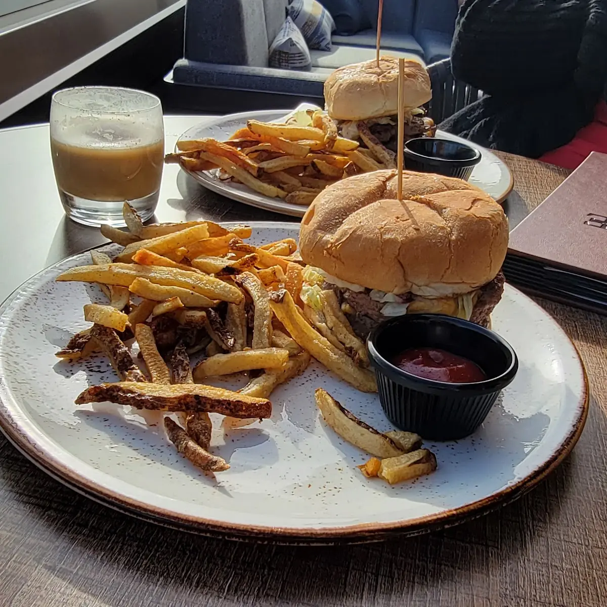 Wagyu Burger and Fries