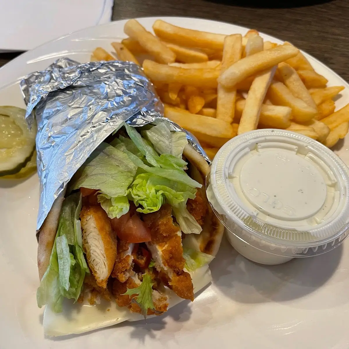 Chicken Strip Wrap