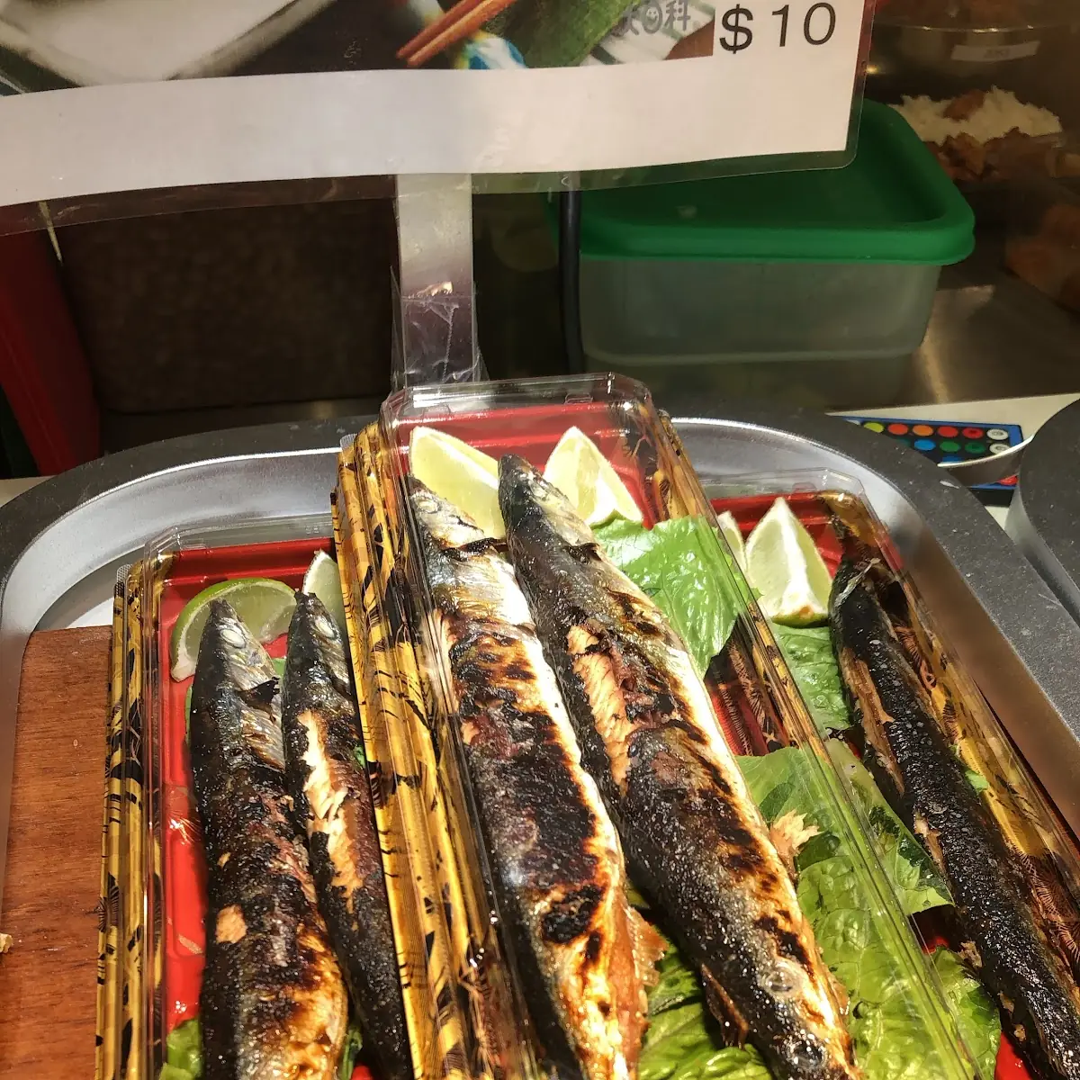 Grilled Japanese Mackerel Saba Bento