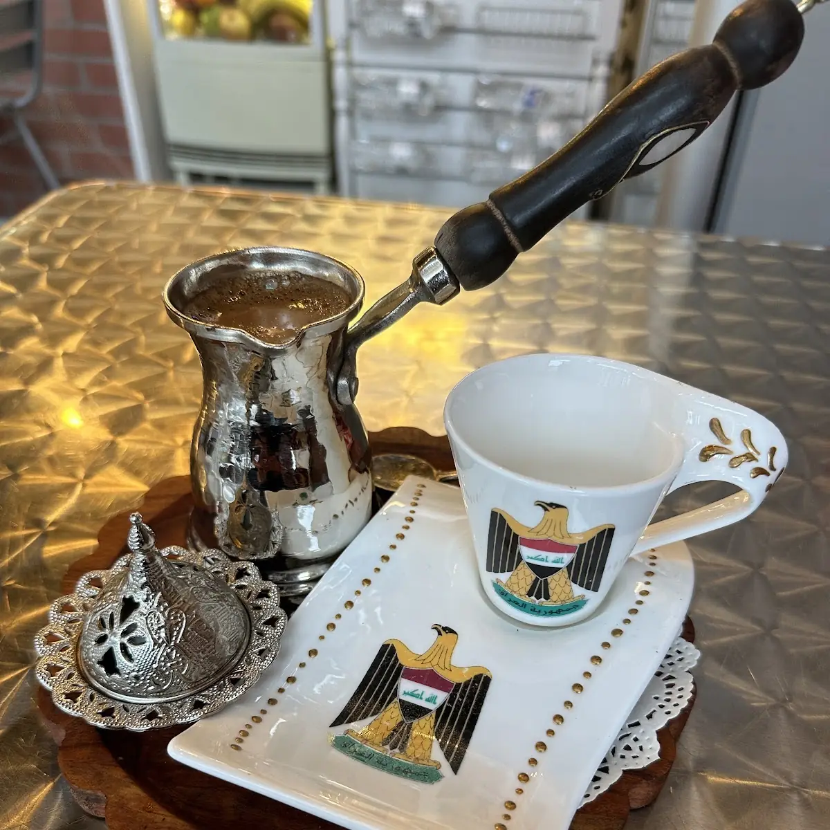 Turkish Coffee and Iraqi Tea