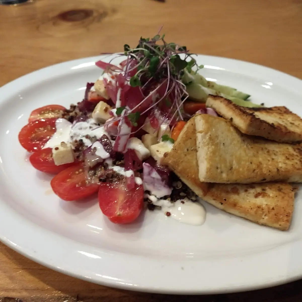 Quinoa Salad with Tofu