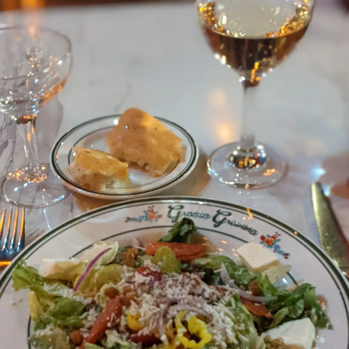 Grilled Caesar Salad