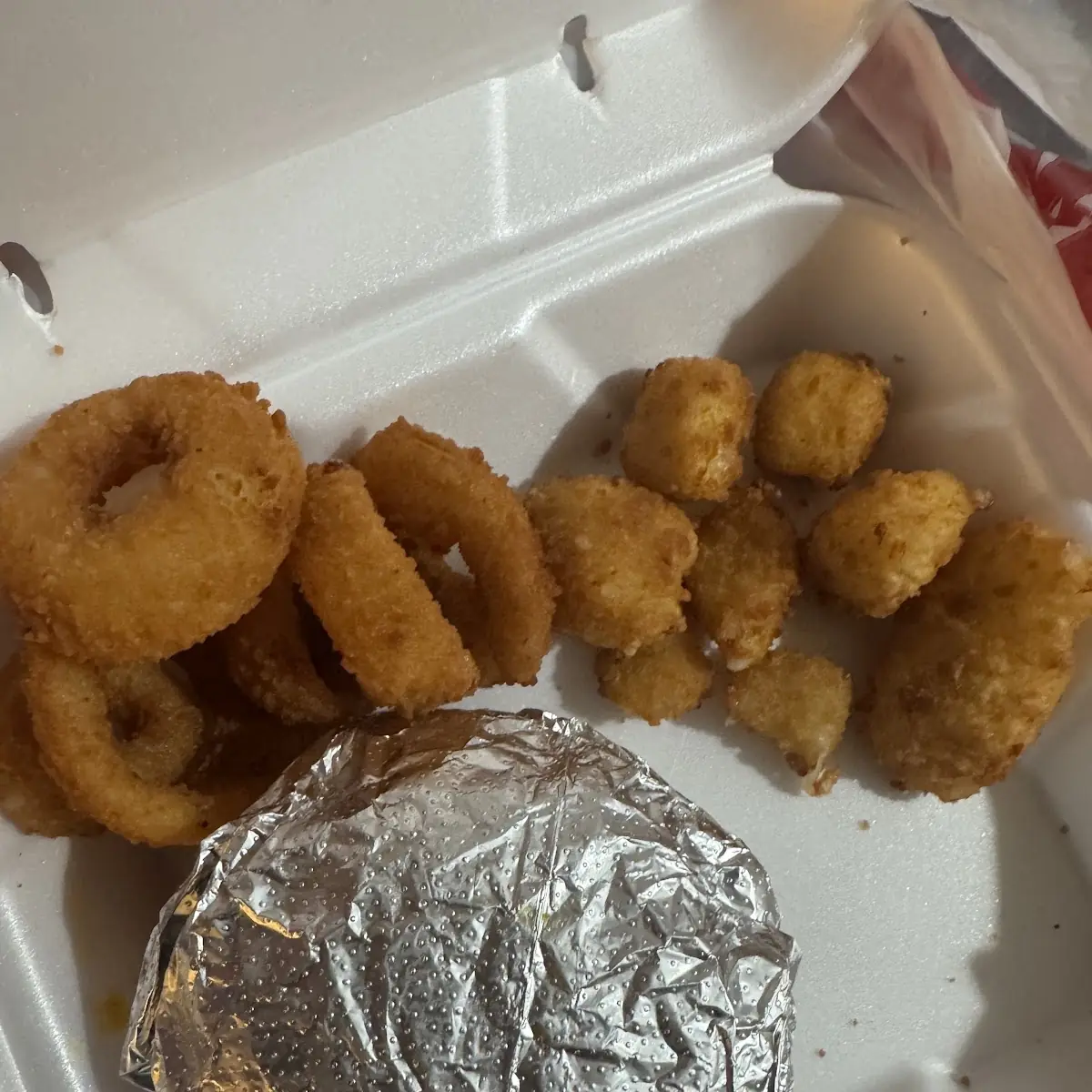 Double Burger Onion Rings