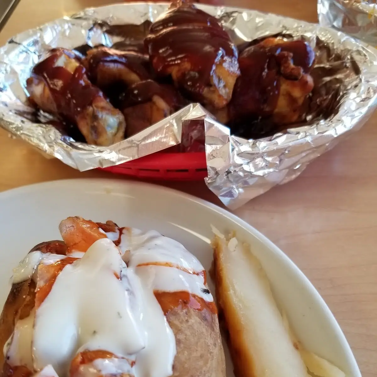 Buffalo Soldier Baked Potato