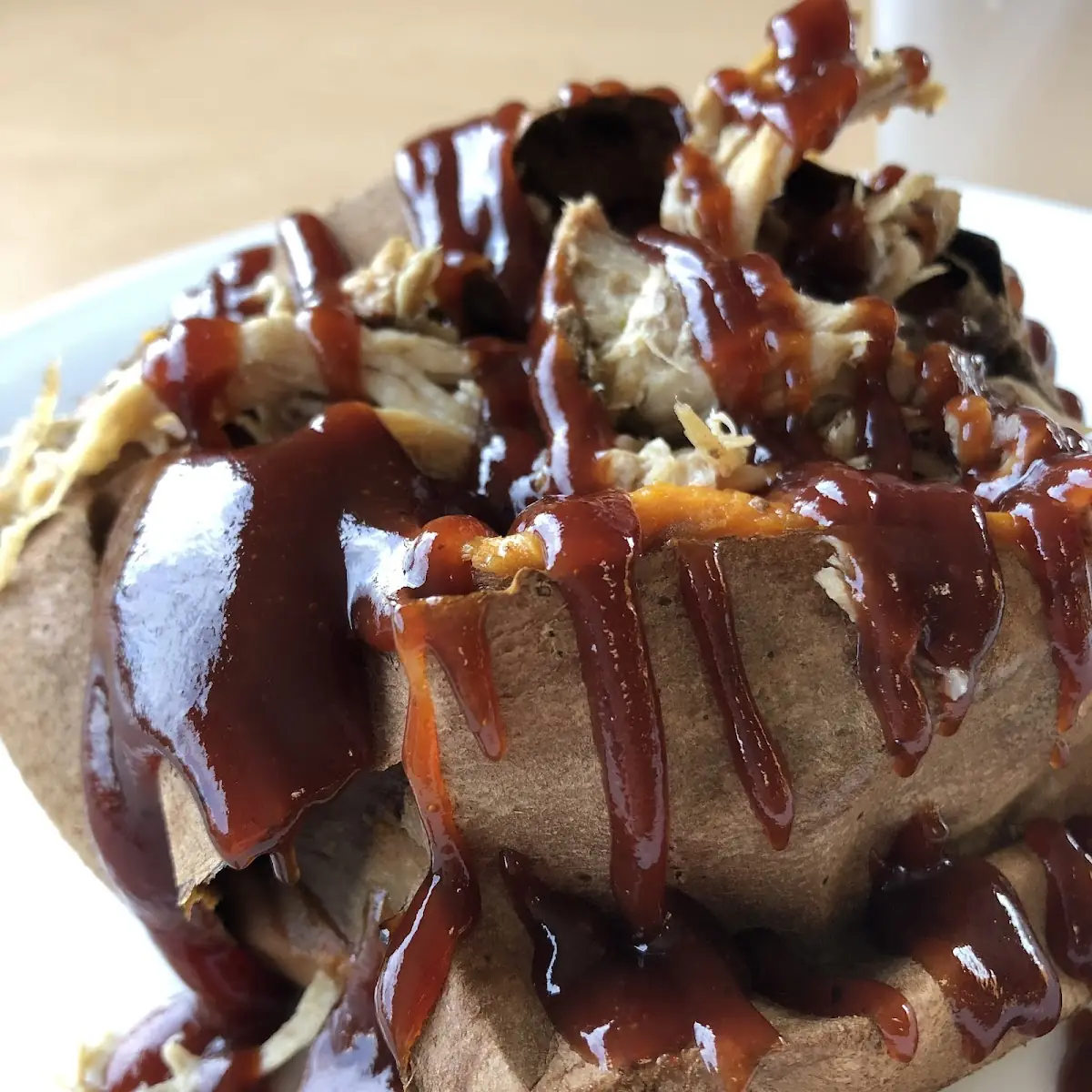Sweet Potato with Pulled Pork
