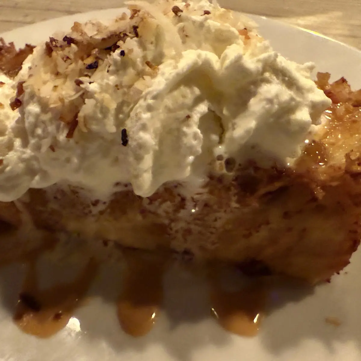 Glazed Donut Bread Pudding Tres Leches Cake