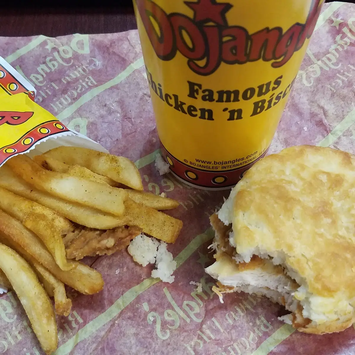 Cajun Chicken Biscuit Combo
