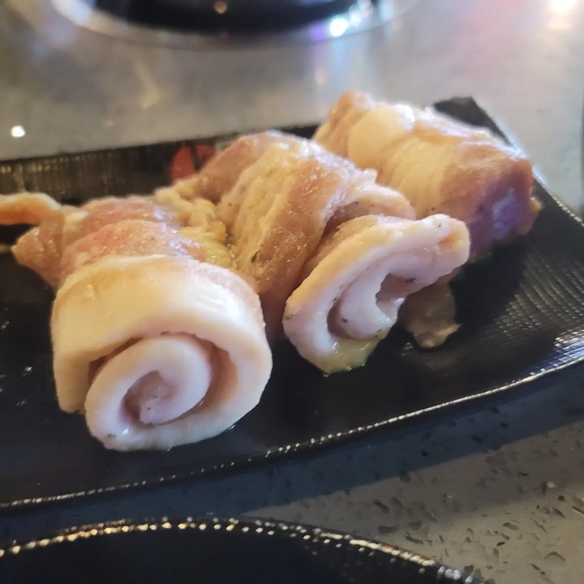 Pork Belly with Garlic Sauce