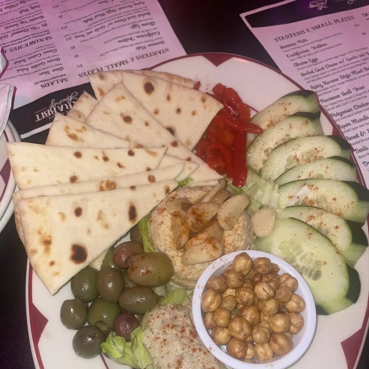 Hummus Plate