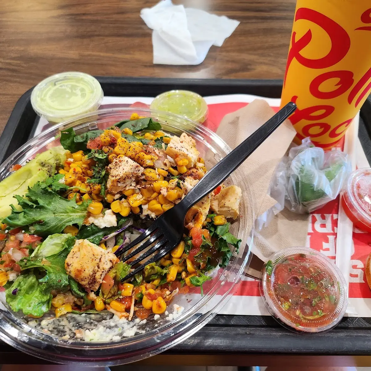 Grilled Chicken Corn Salad