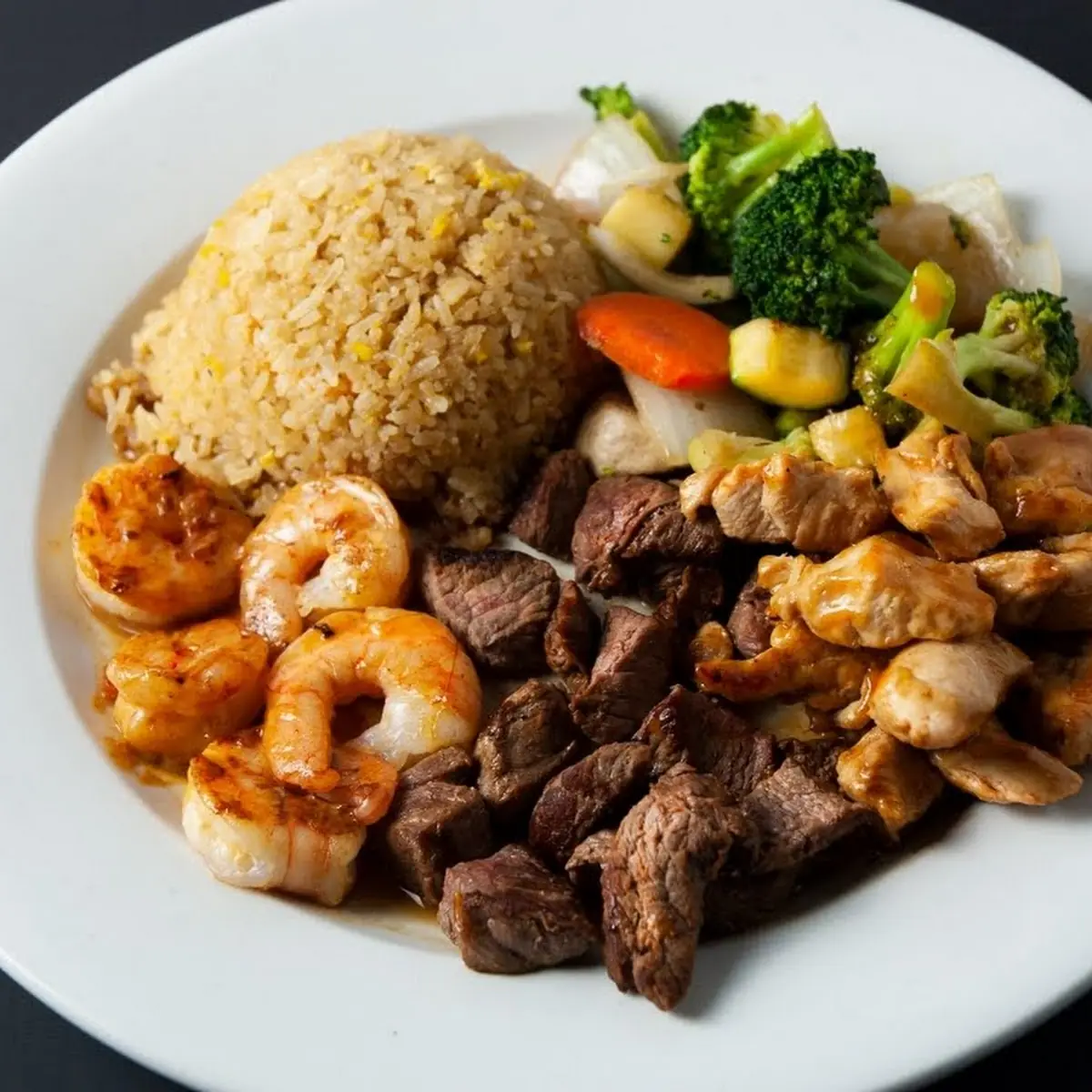Hibachi Steak and Chicken